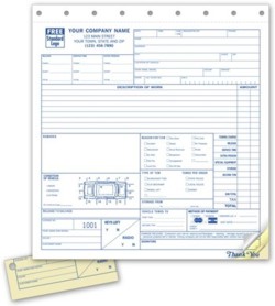 2526 Road Service Towing Form personalized with your business information