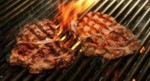 Steak on a Grill Image