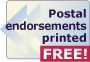Postal Endorsements printed FREE