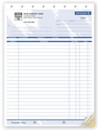 106T Shipping Invoice, Classic Design, Large Format perssonalized with your business information