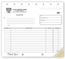 108 Invoice, lined, small format personalized with your business information