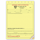 Additional Work Authorization form