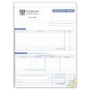253 Contractor Invoice personalized with business information!