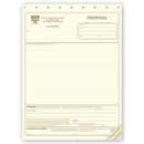 5510 Proposal form personalized with business information!
