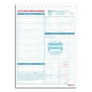 6597 Auto Body Repair Order form personalized with your business information!