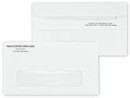 731 #6 Single Window Envelope, Self-Seal personalized with your business information