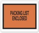 733 Packing List Envelope with Pressure Sensitive Backing