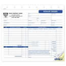 AUT0650 Garage Repair Order, carbonless, small format personalized with business information!