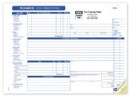 CON6535 Plumbing Work Order form personalized with your business information