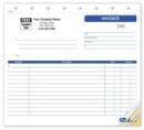 GEN0108 Invoice, lined, small format personalized with your business information