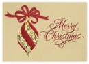 H14615 Regal Christmas Holiday personalized with your business or personal information
