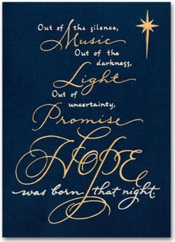 H55953 Spiritual Hope Christmas Cards